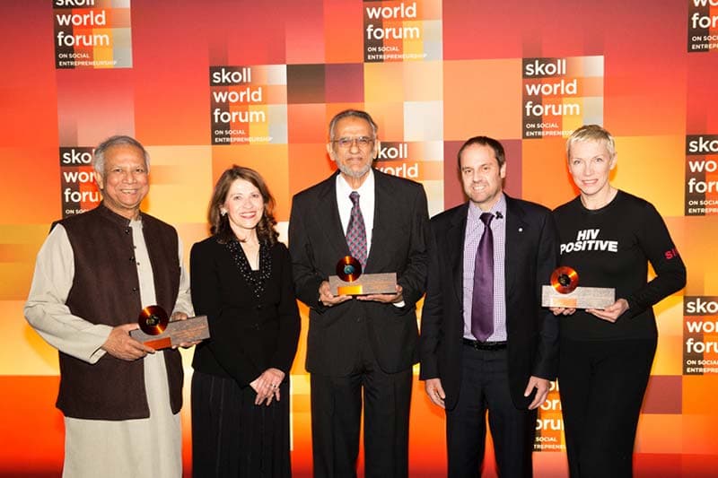 Skoll Award for Social Entrepreneurship.