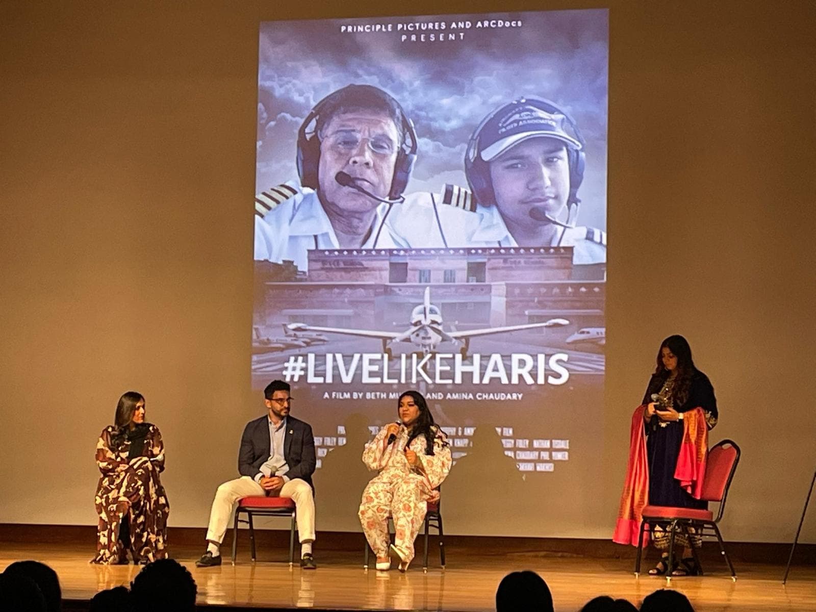 Live Like Haris Screening 2024, Houston chapter